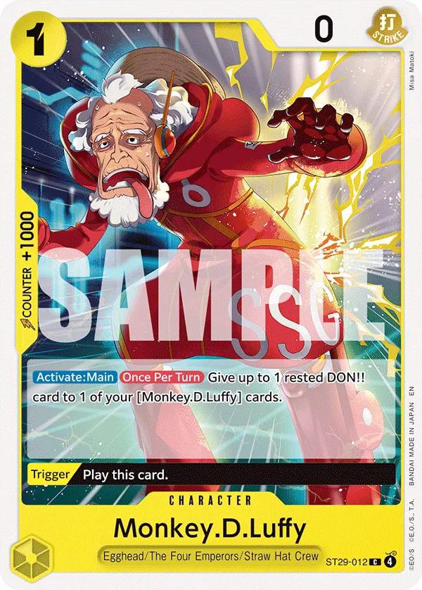 Carta Monkey.D.Luffy (ST29-012)