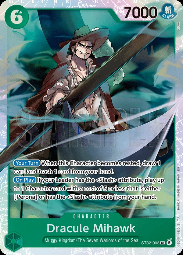 Carta Dracule Mihawk (ST32-003)