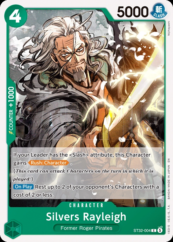 Carta Silvers Rayleigh (ST32-004)