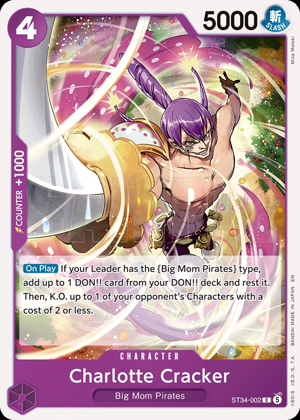 Carta Charlotte Cracker (ST34-002)