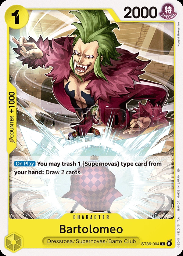 Carta Bartolomeo (ST36-004)